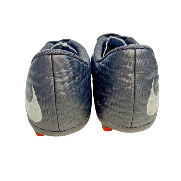 Nike Hypervenom Soccer Cleats Black Silver Size 3Y - Picture 4 of 9